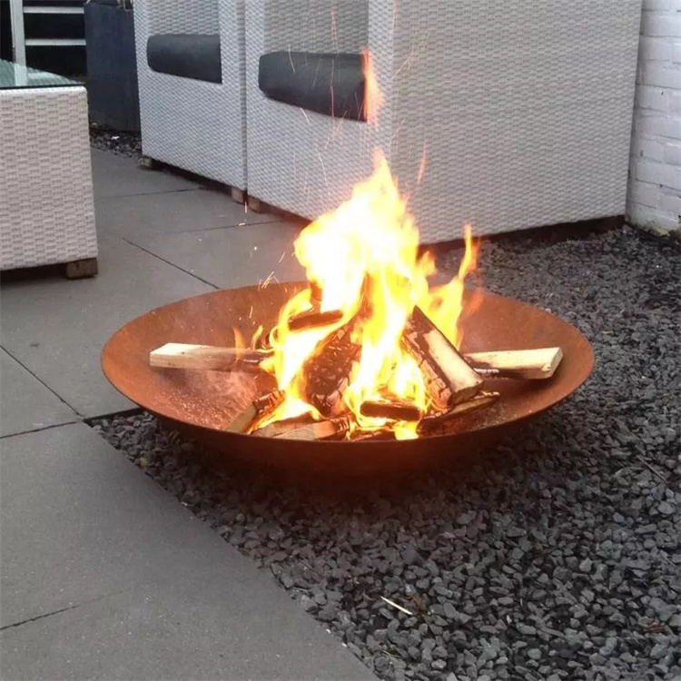 Steel Wood Burning Fire Pit