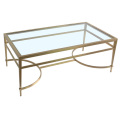 Simple style stainless steel coffee table