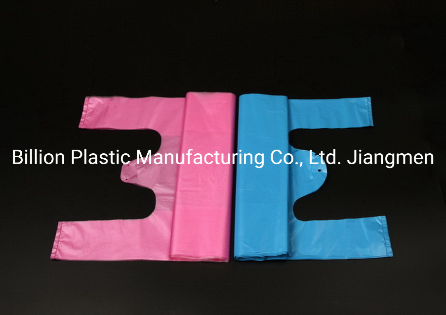 Personalized Semi-transparent Or White Custom Plastic Carrier Bags With Oem / Odm Printed