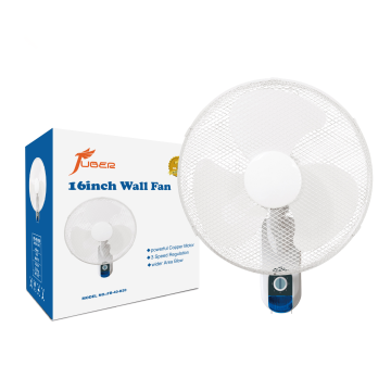 16 Inch Wall-Mounted Electric Oscillating Fans: 3-Blade and 5-Blade Options with CE and CB Approvals