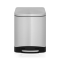 Rectangular Large Stainless Steel Hotel Pedal Bin