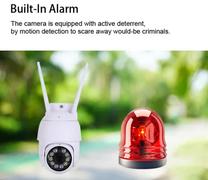 YI IoT 1080P 2MP IP PTZ Wireless WiFi Security Camera with Auto Tracking & Motion Detection