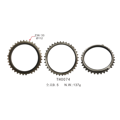 OEM 1262 304 050 Auto Parts Input Transmission Synchronizer Ring for Eaton/ZF S6 S5-680