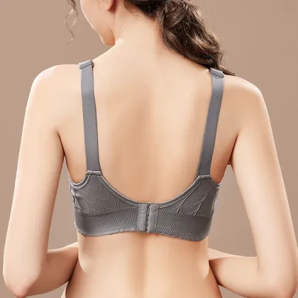 Front-Open Buckle Breastfeeding Nursing Bra for Pregnant Women