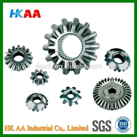 Precision CNC machining small bevel gears, mirco mini straight bevel gear