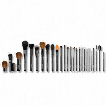 26-piece Brush Set, High-quality, With Wooden Handle