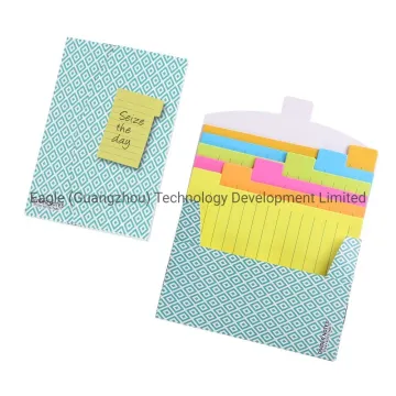 Dividi note con copertura di plastica