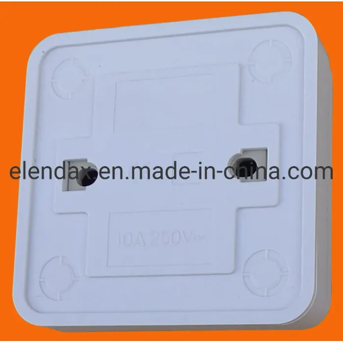 Sakelar Putih Gaya Eropa 10A 250V