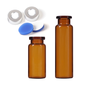 2024 New KRC 20mm Crimp Aluminium Headspace Vial Caps for Laboratory Vials