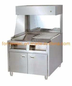 French Fries Chips Warmer Counter Top Chips Worker Infrared Chips Warmer