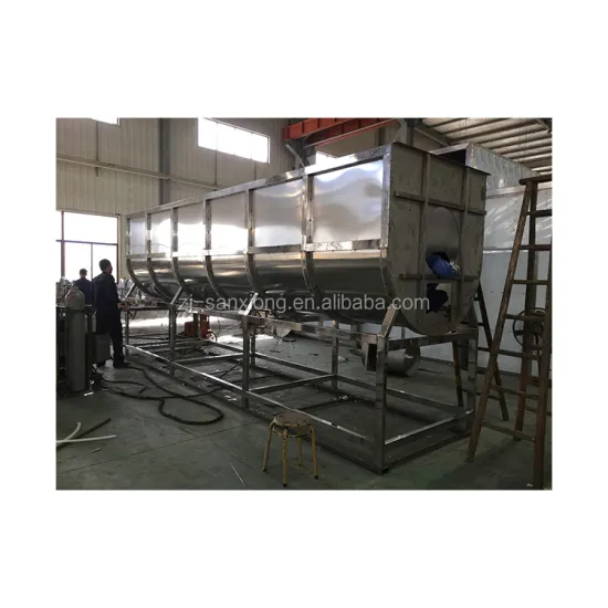 Spiral Type Steam Blanching Machine for Fruits
