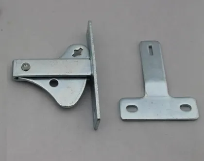 powder coated swing gate D Latch&Striker and handle