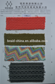 kintted fashion braid polyproplylene fabric for shoes and handbags