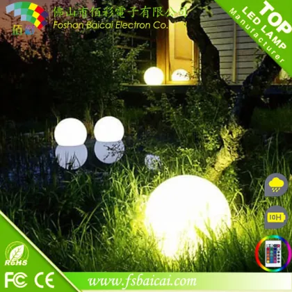 2016 LIGO New style Illuminate Solar Floating Light Inflatable waterproof glow swimming pool led ball