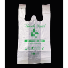 100% Bio degradable Plastic Cornstarch Bag