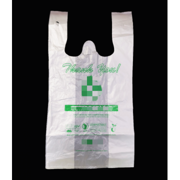 100% Bio degradable Plastic Cornstarch Bag