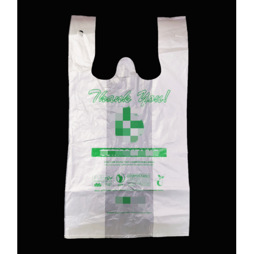 100% Bio degradable Plastic Cornstarch Bag