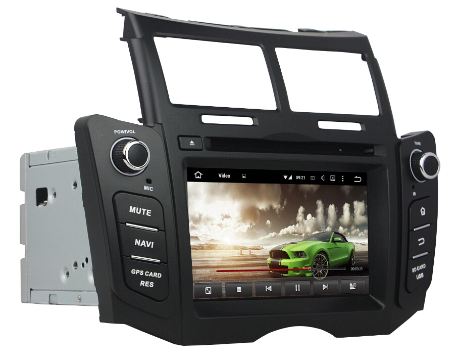 Toyota Yaris car dvd player