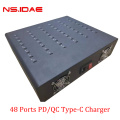 48 Port USB tipo C PD Fast Charger