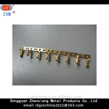 brass connector stamped insert wire terminal