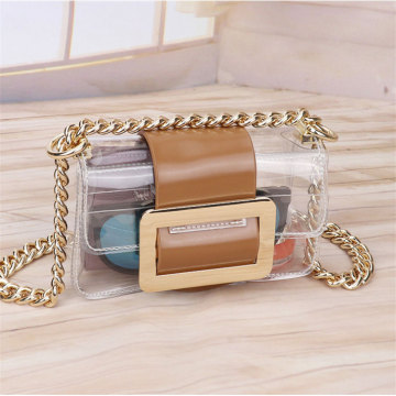 Waterproof Clear Pvc Shoulder Crossbody Bag