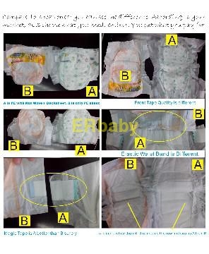 baby diaper compare: good ones with cheap ones