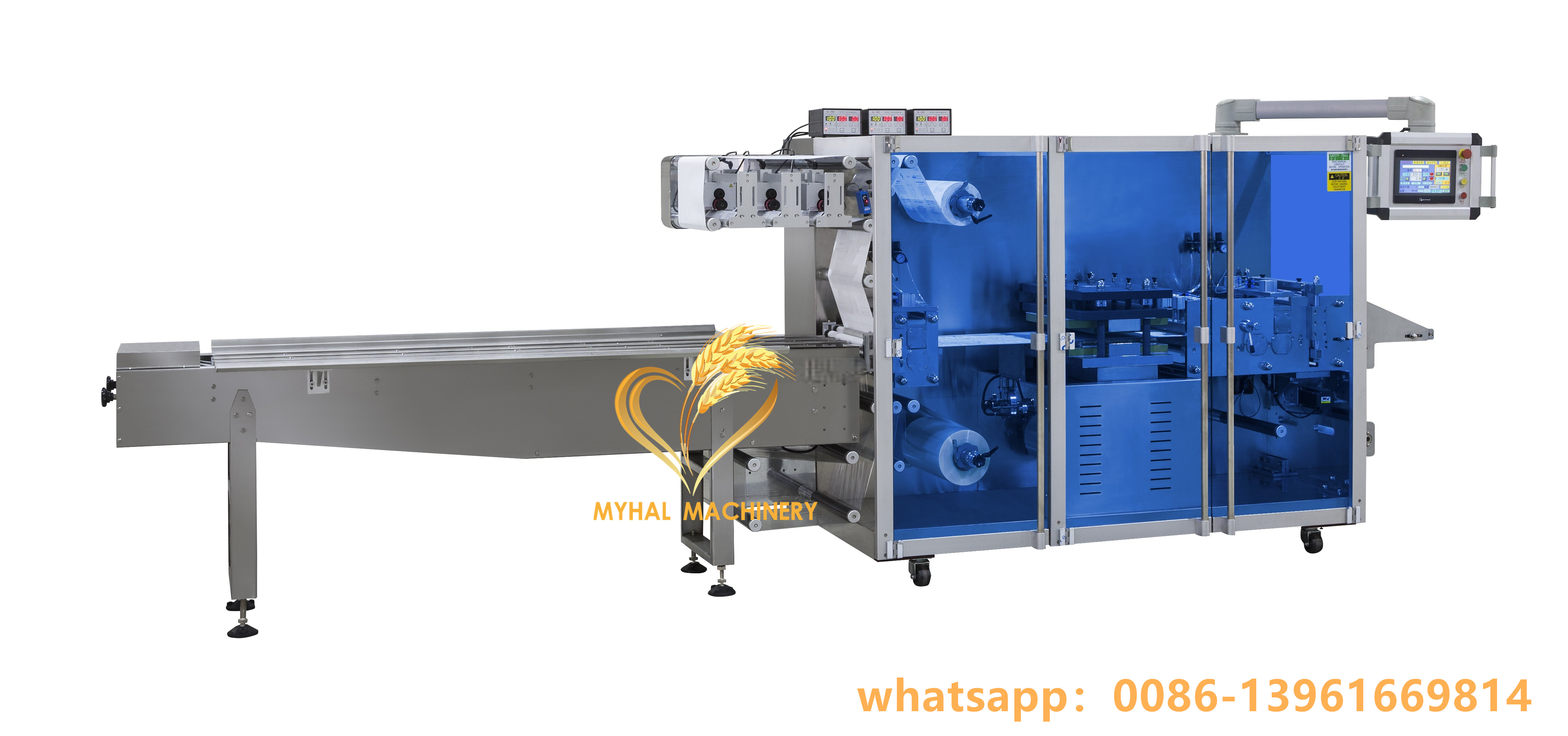 Automatic KF94 KF95 Face Mask Four-side Packing Machine