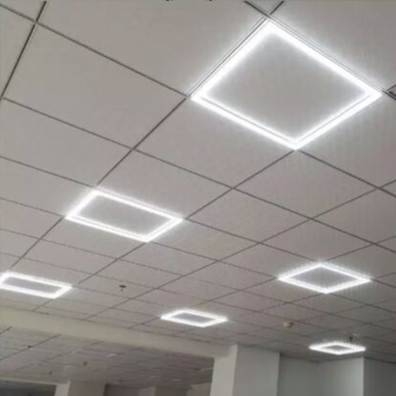 Holux 40w Square Border Lamp 603*603*20 Recessed Mounted LED Panel Light for Office