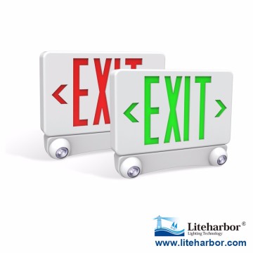 2-Year Warranty ABS Housing Material Exit & Emergency Light Combo