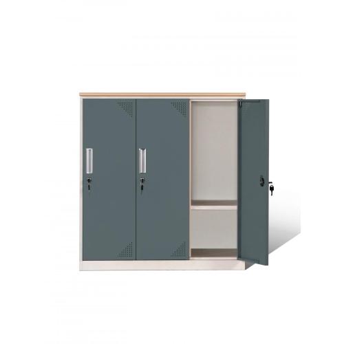 Grey Storage Filing Cabinets with Printer Storage