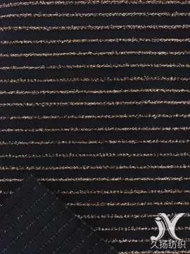 Red Metallic Jersey Knit