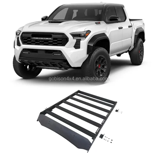 Aluminum Offroad Pickup Truck Roof Racks for TOYOTA TACOMA 2024 - Gobison Hot Sales Latest Models