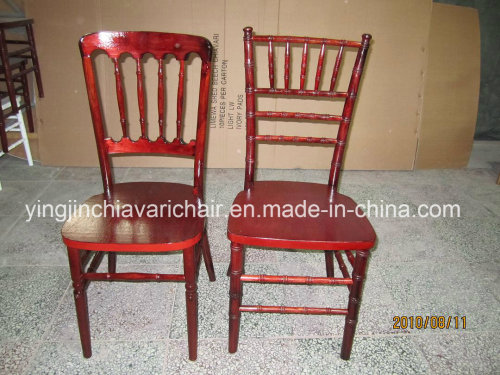 Wood Napoleon Party Chair, Chiavari Chair