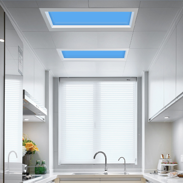 Indoor Ceiling Skylight: LED Blue Sky Panel Lights for Home & Hotel Decoration