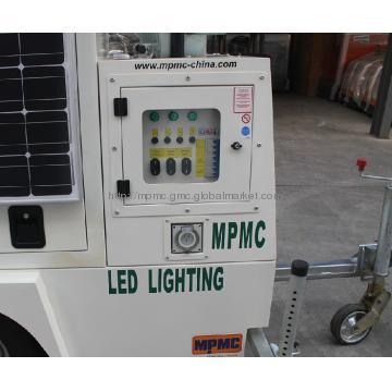 lighting tower with CE certification and solar power