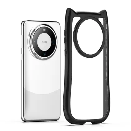 Shockproof Airbag Cat Ears Phone Case for Huawei Enjoy 70X