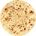 Lustige Flanelldruckrunde Food Tortilla Wurfdecke