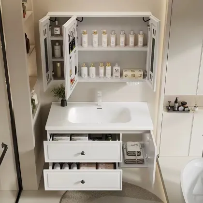 Wholesale Stainless Steel Honeycomb Aluminum Bathroom Cabinet Combination