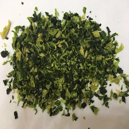 Dehydrated Chinese greens granule