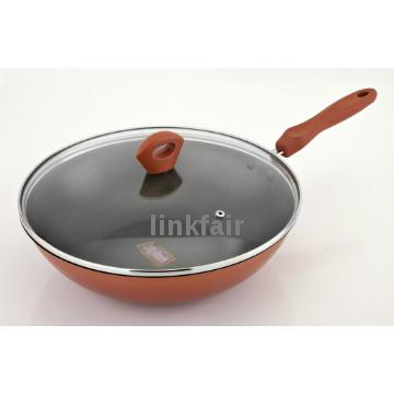 Naczynia aluminium kolor powłoka non-stick patelnia