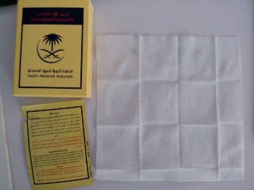 Antibacterial Airline Wet Wipes for Hand and Face Use