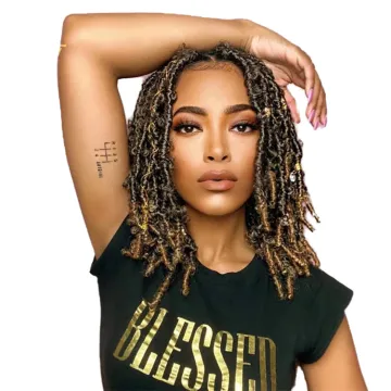 Butterfly locs Crochet Hair Soft Faux Locs Pre looped Braids Synthetic Hair Extension
