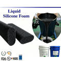 Electromagnetic Heat Insulating Foamed Silicone