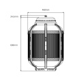 Energy Efficient Solar Street Lamp for Outdoor Use