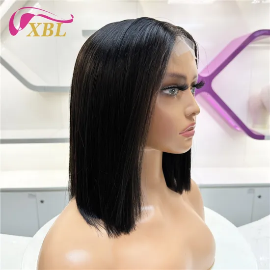 Wholesale Natural Hair Line Virgin Hair Wigs: XBL Factory 2x6 Lace Closure, Transparent Lace Short Bob Human Hair