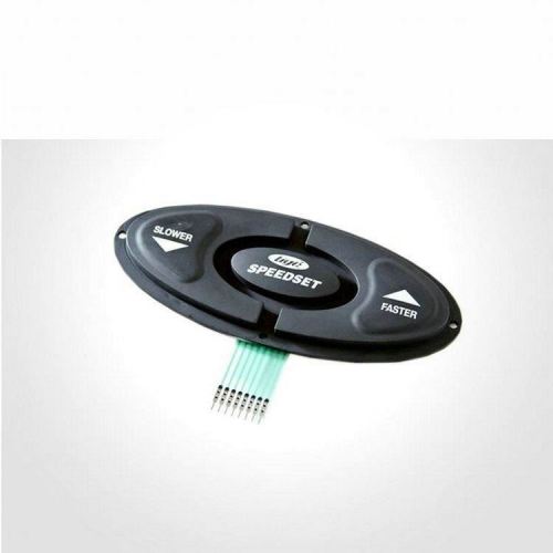 Elektroniska silktryck gummi -knappsatsknappar lysdioder