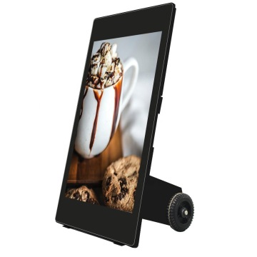 4G Portable Battery-Powered Floor Display Signage - 32 to 55 Inch LCD Advertising Screens