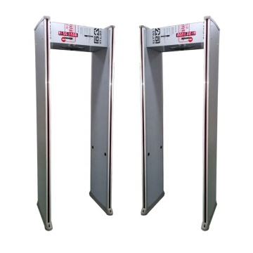 Highly Sensitive 18 Zone Walk-Through Metal Detector & Full Body Security Scanner