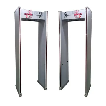 Highly Sensitive 18 Zone Walk-Through Metal Detector & Full Body Security Scanner