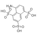 名称：１，３，５−ナフタレントリスルホン酸、８−アミノ -  ＣＡＳ １７８９４−９９−４